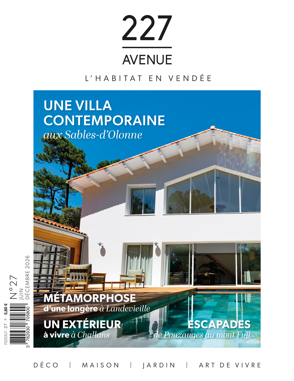 Couverture du magazine 227 Avenue n°27